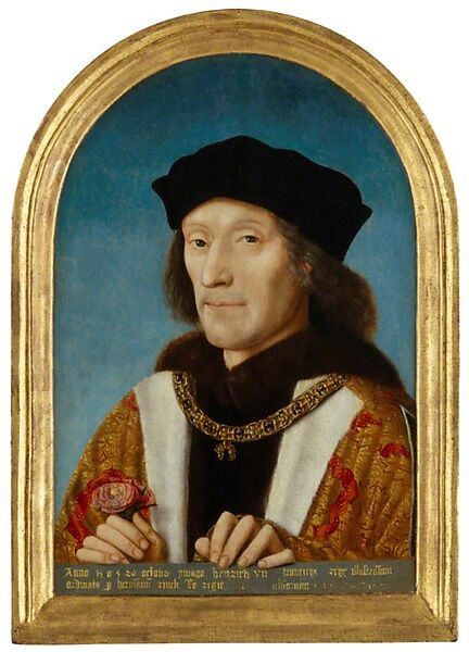 Henry VII, Netherlandish Painter  Netherlandish, Oil on panel