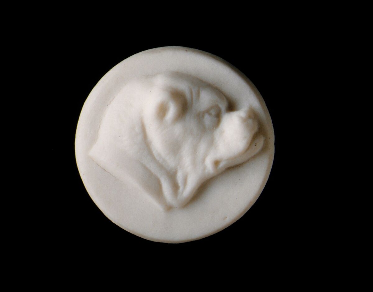 Sleeve Button, Union Porcelain Works (1863–1922), Porcelain, American 