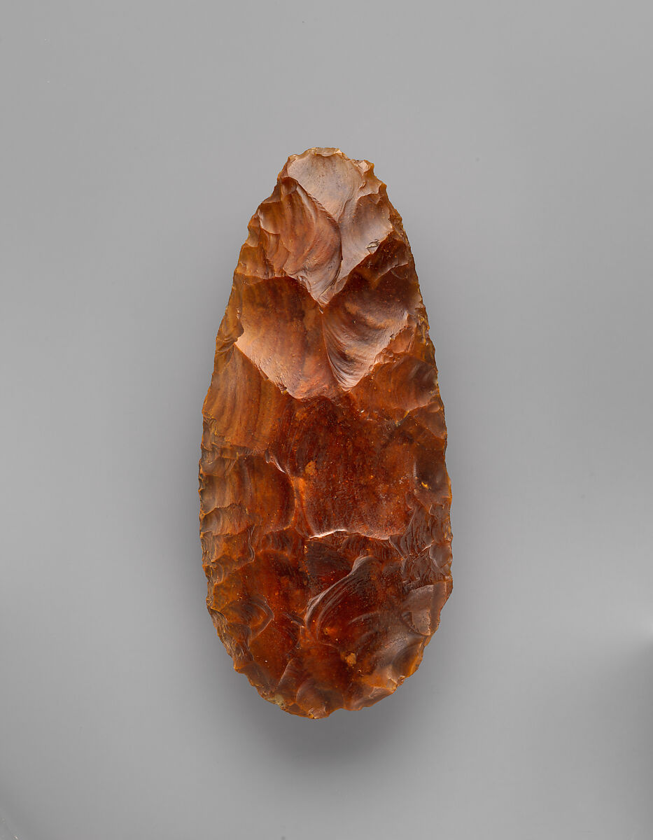 Nine Bifaces, Flint, quartzite, Acheulean