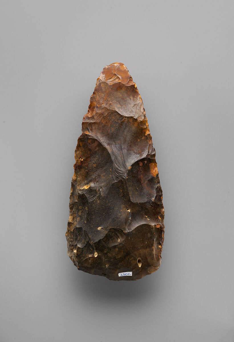 Nine Bifaces, Flint, quartzite, Acheulean