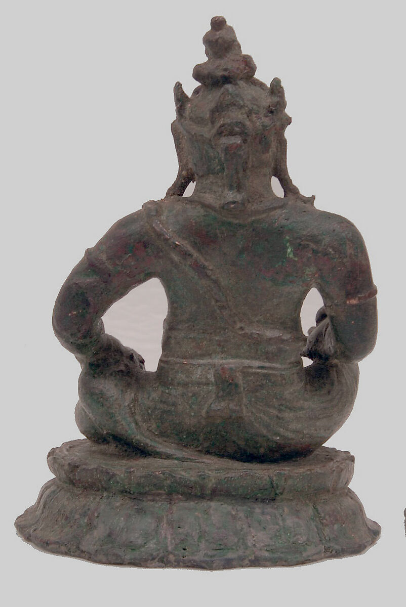 Jambhala, God of Riches, Copper alloy, Sri Lanka, Anuradhapura