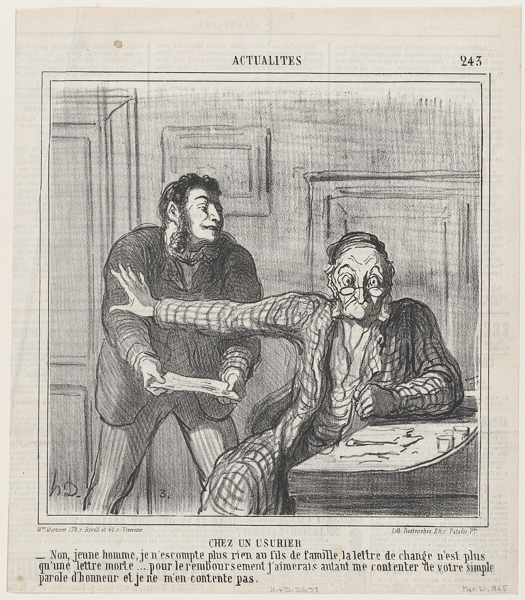 Politics and Art: Honoré Daumier