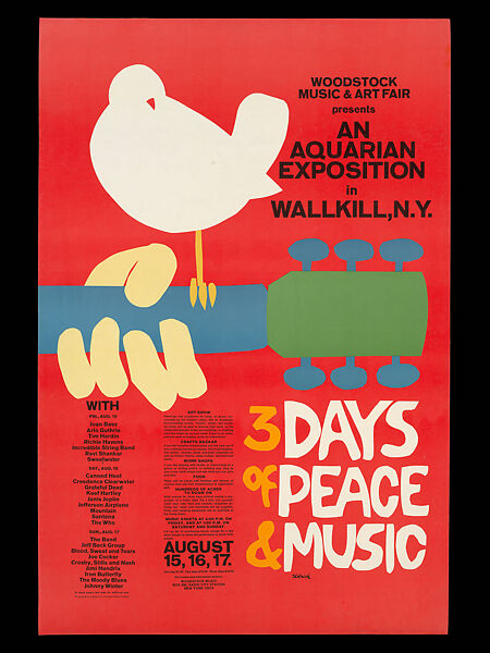 Woodstock Music & Art Fair 1969, Arnold Skolnick, Paper 