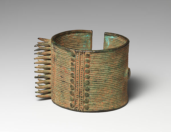 Bracelet, Bronze, Bura peoples 