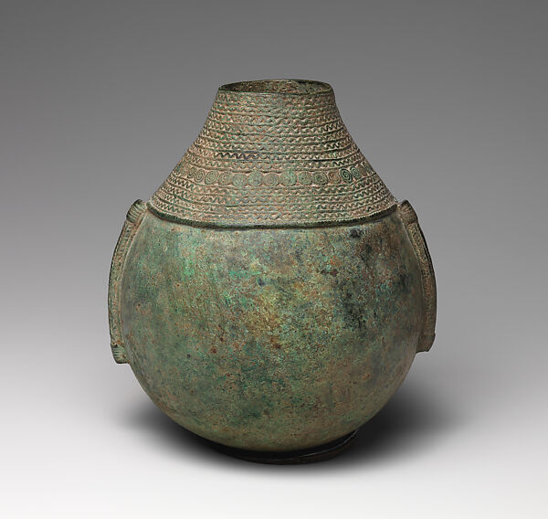 Vessel, Bronze, Middle Niger civilization 