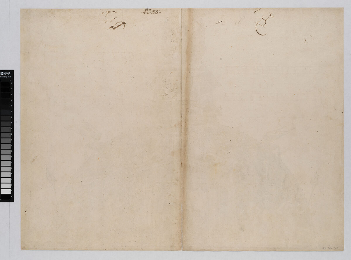 The Cupola and Imperial Crown on the Central Portal, from the Arch of Honor, proof, dated 1515, printed 1517-18, Hans Springinklee (German, ca. 1495–after 1522), Woodcut; proof