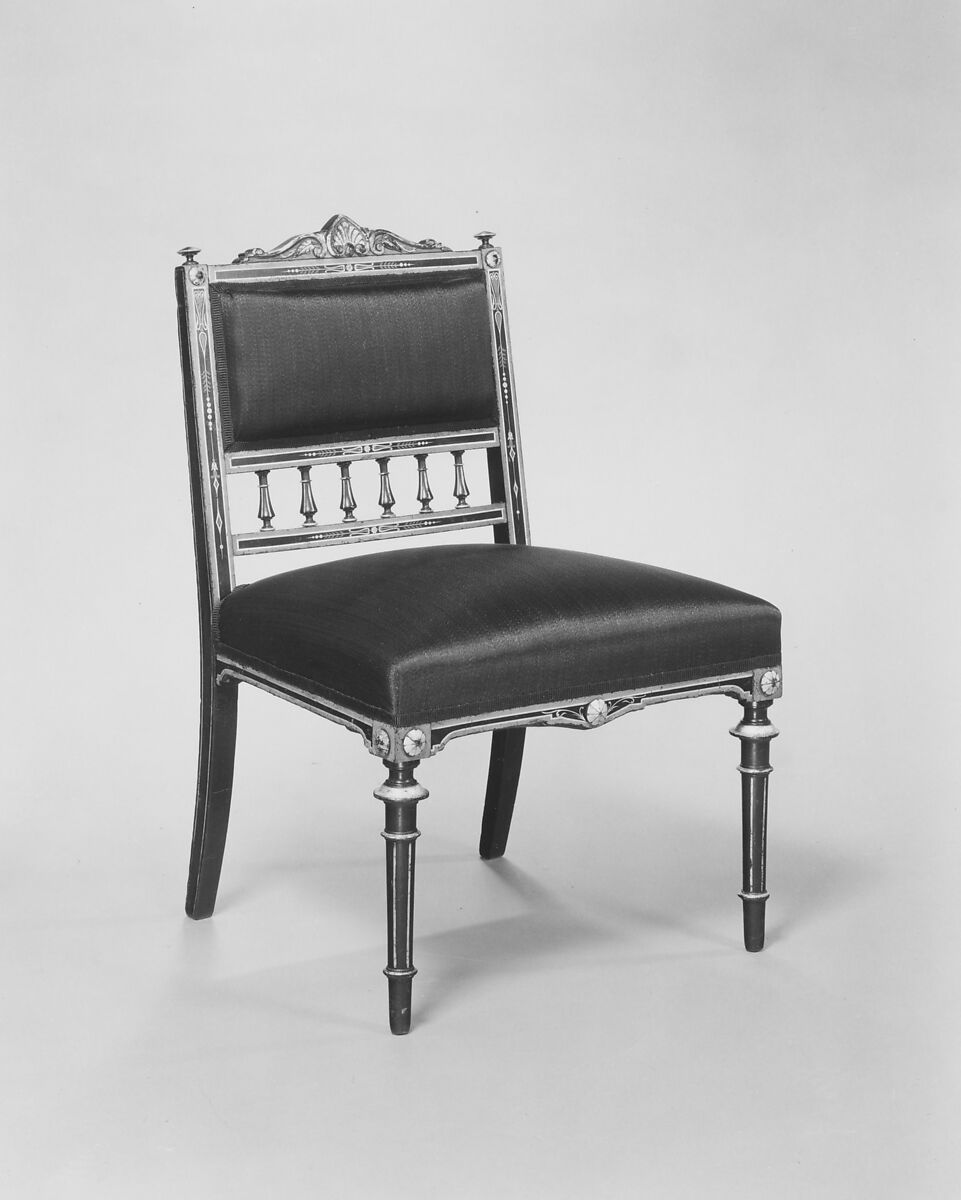 Slipper Chair, Beech, American 