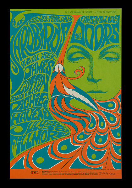The Yardbirds and The Doors at the Fillmore Series, Bonnie MacLean, Paper 