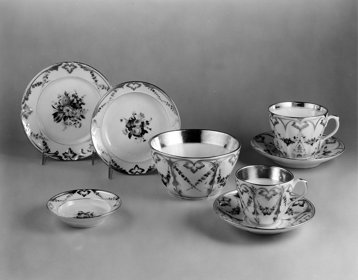 Slop Bowl, Attributed to Charles Cartlidge and Company (1848–1856), Porcelain, American