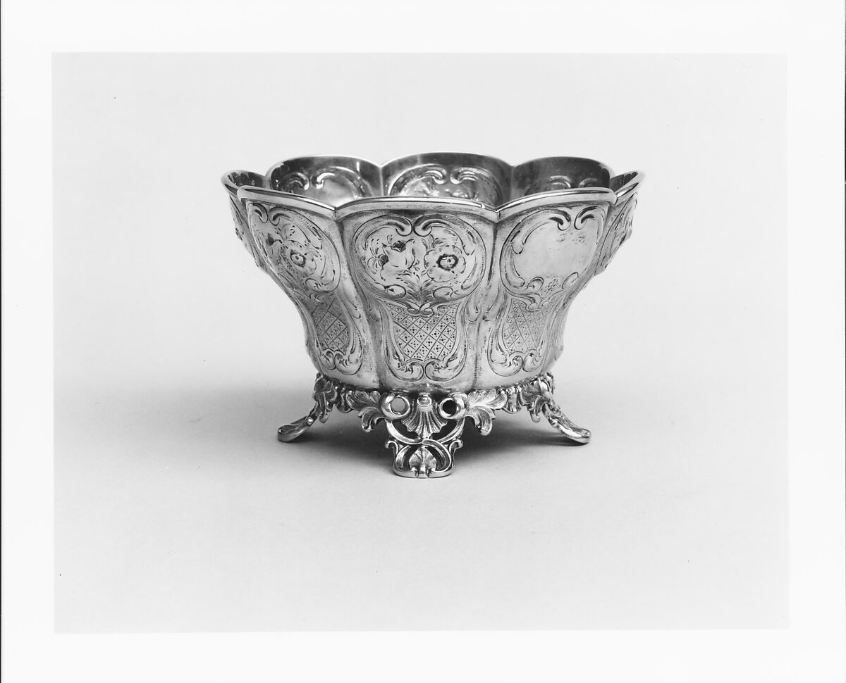 Slop Bowl, Ball, Tompkins and Black (active 1839–51), Silver, American 