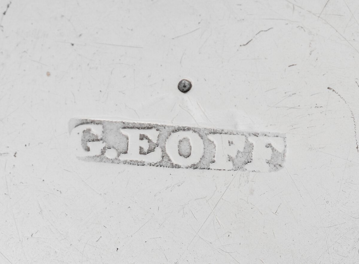 Snuffbox, Garrett Eoff (1779–1845), Silver, gold, pearls, hard stones, American