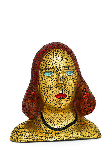 Portrait of Teresita (Ritratto di Teresita), Lucio Fontana (Italian, 1899–1968), Mosaic 