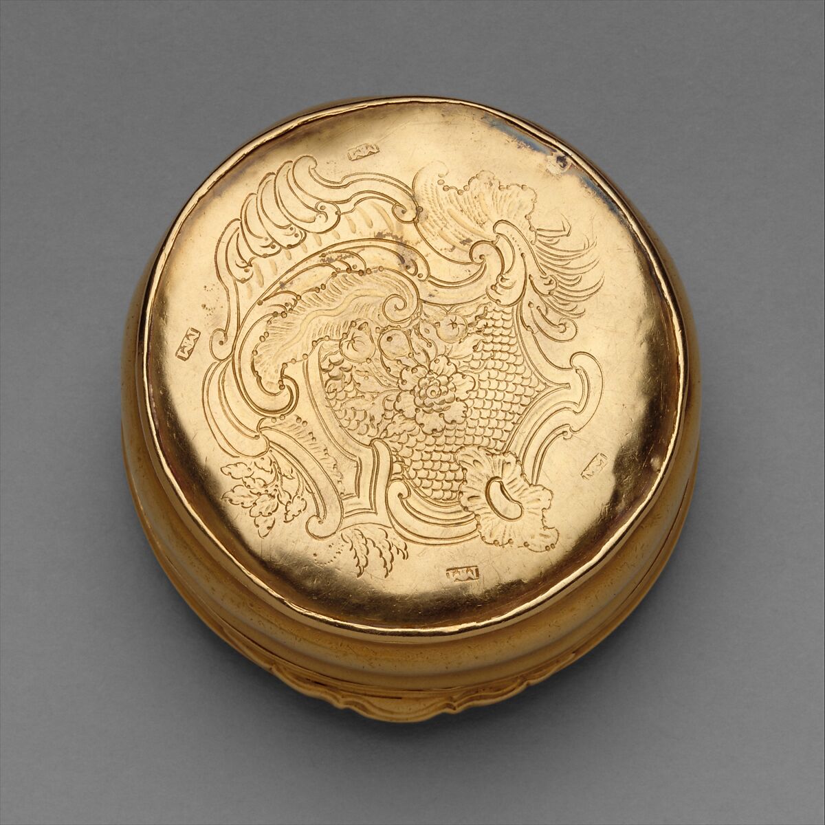 Snuffbox, Myer Myers (1723–1795), Gold, American