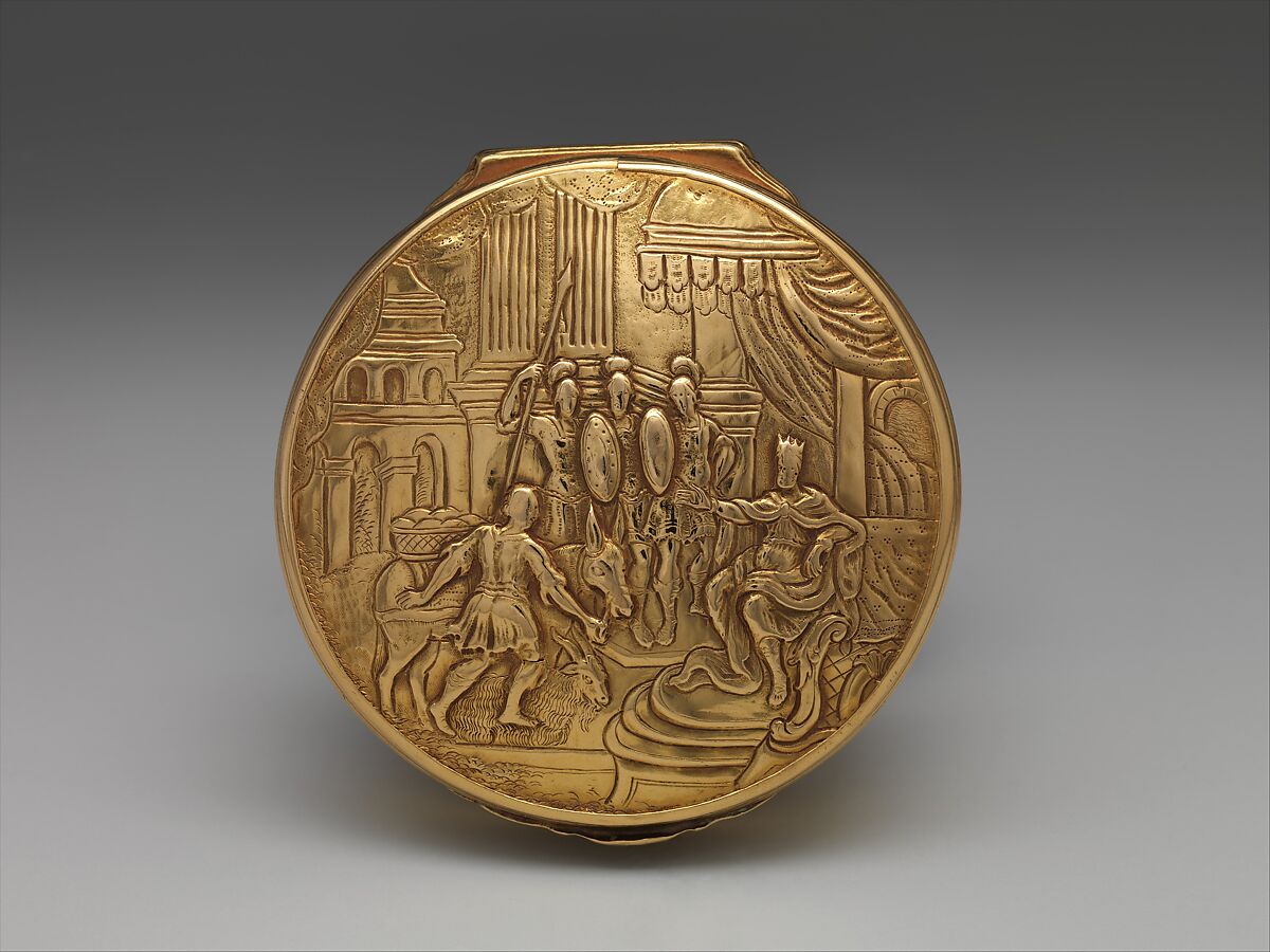 Snuffbox, Myer Myers (1723–1795), Gold, American