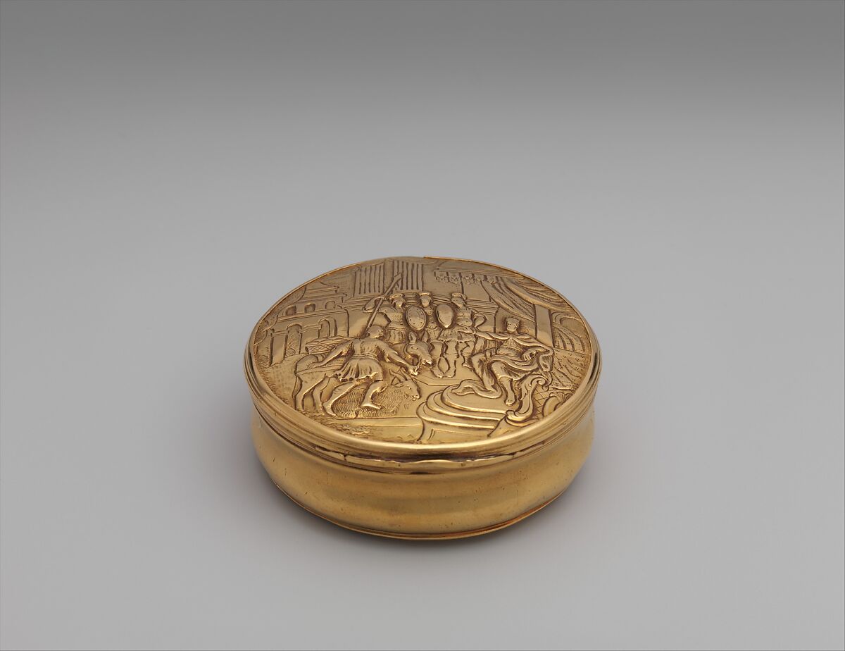 Snuffbox, Myer Myers (1723–1795), Gold, American