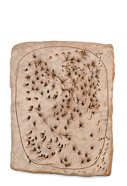 Spatial Concept, The Bread (Concetto Spaziale, Il Pane), Lucio Fontana (Italian, 1899–1968), Terracota 