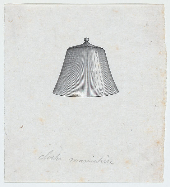 Garden cloche, Félix Leblanc (French, born Paris, 1823), Steel engraving 