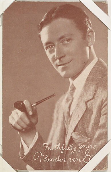 Theodor von Eltz from Movie Stars Exhibit Cards series (W401), Commercial color photolithograph 