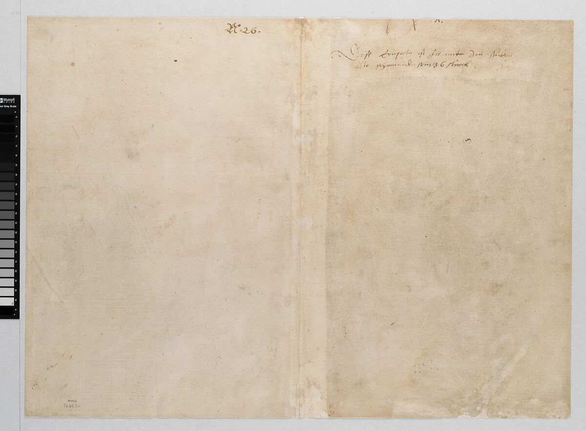 The Ornaments Atop the Left Portal, from the Arch of Honor, proof, dated 1515, printed 1517-18, Hans Springinklee (German, ca. 1495–after 1522), Woodcut