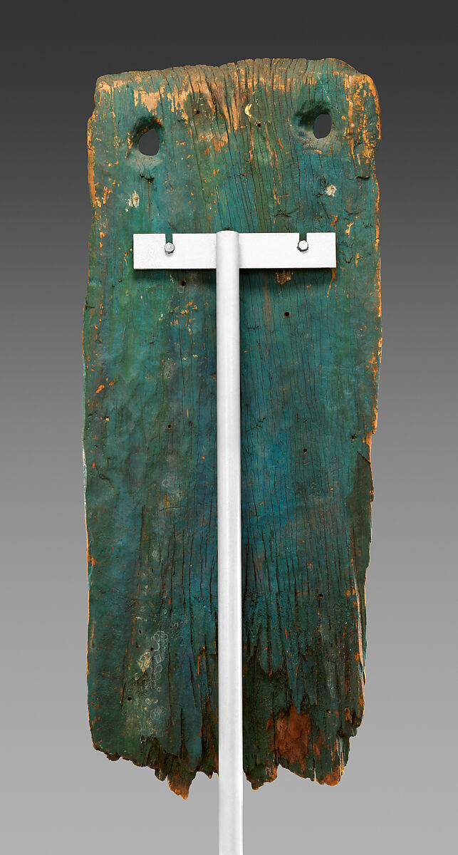 Door board (jovo), Wood, pigment, Kanak people