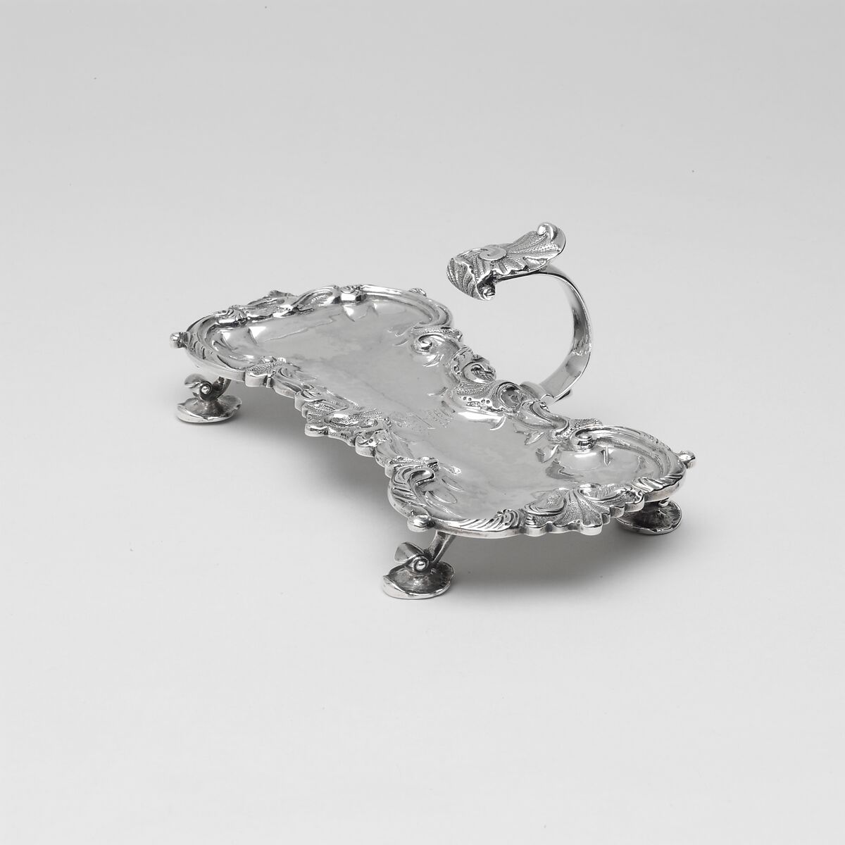 Snuffer Stand, Philip Syng Jr. (1703–1789), Silver, American 