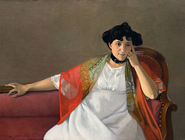 Gabrielle Vallotton, Félix Vallotton (Swiss, Lausanne 1865–1925 Paris), Oil on canvas 