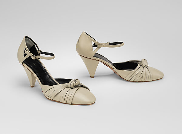 Ensemble, Céline (French, founded 1945), ramie, synthetic (viscose and lycra), cottton, leather, French