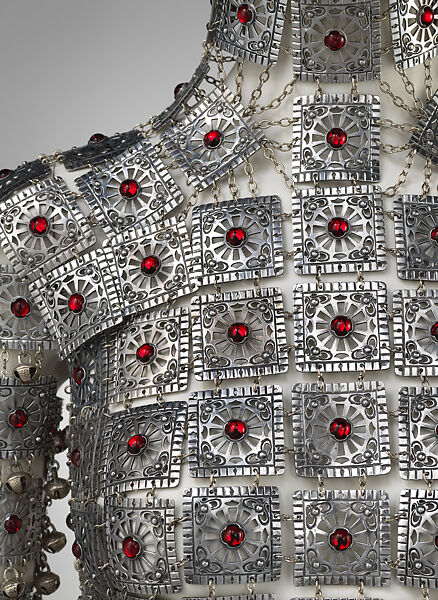 Yashmak, Shaun Leane (British, born 1969), aluminum, Swarovski crystal, British