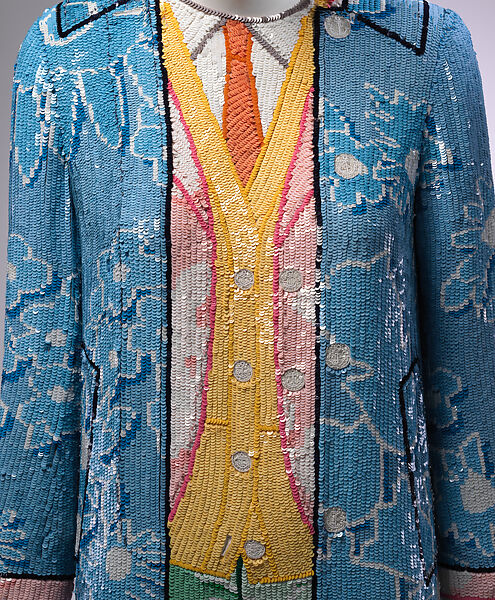 Ensemble, Thom Browne (American, born 1965), (a) silk, synthetic fiber, metal, (b, c) leather, synthetic, metal, (d, e) leather, metal, (f) plastic, metal, (g, h) wool, (i, j) silk, American