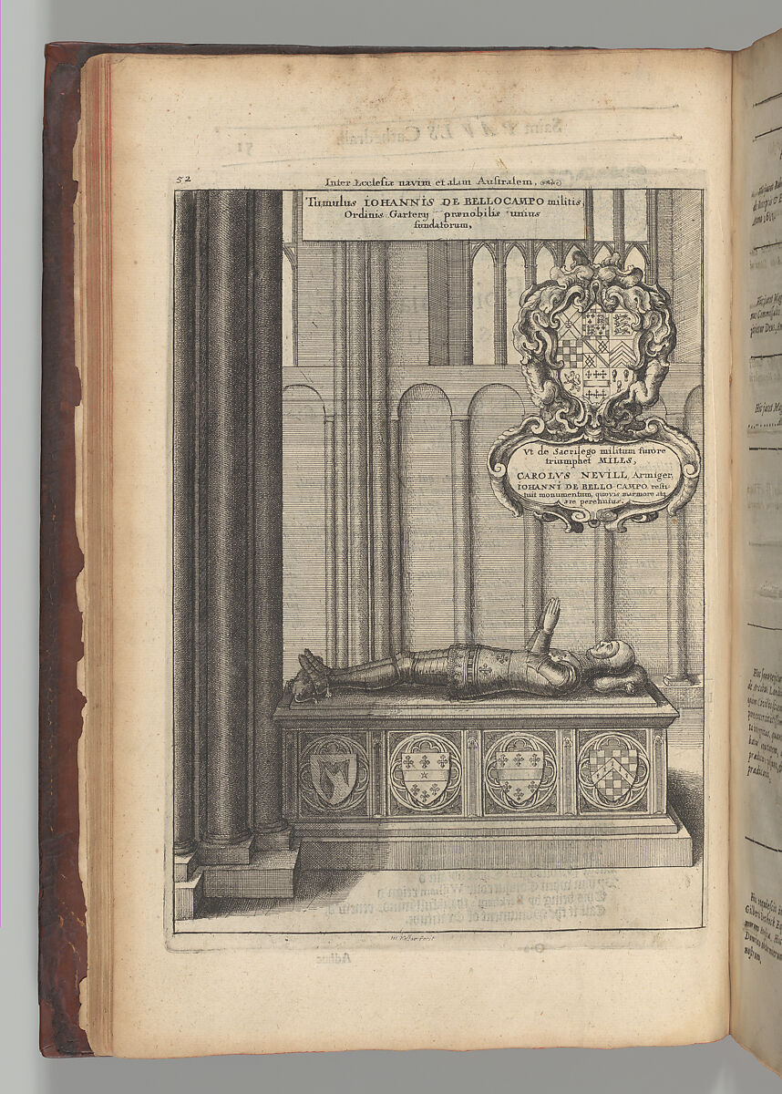 The History of St. Paul's Cathedral in London, From its Foundation until these Times, Sir William Dugdale (British, 1605–1686), Illustrations; etching
