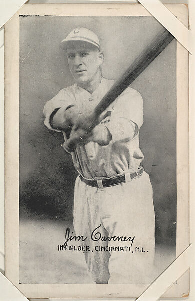 Jim Caveney from Baseball Exhibits series (W461), Exhibit Supply Company, Commercial photolithograph 