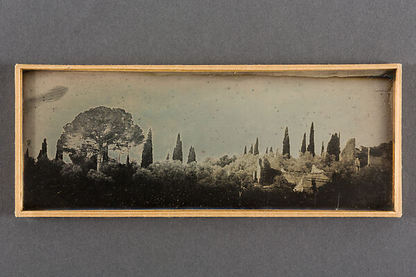 Hadrian's Villa, Tivoli, Joseph-Philibert Girault de Prangey (French, 1804–1892), Daguerreotype 