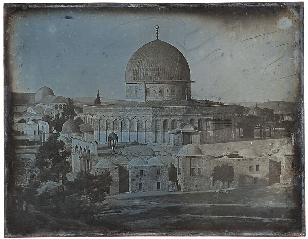 Dome of the Rock, Jerusalem, Joseph-Philibert Girault de Prangey (French, 1804–1892), Daguerreotype 
