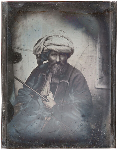 Surudjé (Horse Driver), Constantinople, Joseph-Philibert Girault de Prangey (French, 1804–1892), Daguerreotype 