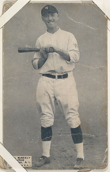 Earl McNeely from Baseball Exhibits series (W461), Exhibit Supply Company, Commercial photolithograph 