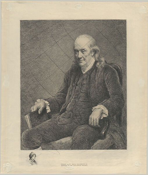 Benjamin Franklin, William Harry Warren Bicknell (American, Boston, Massachusetts 1860–1947 Winchester, Massachusetts), Etching 