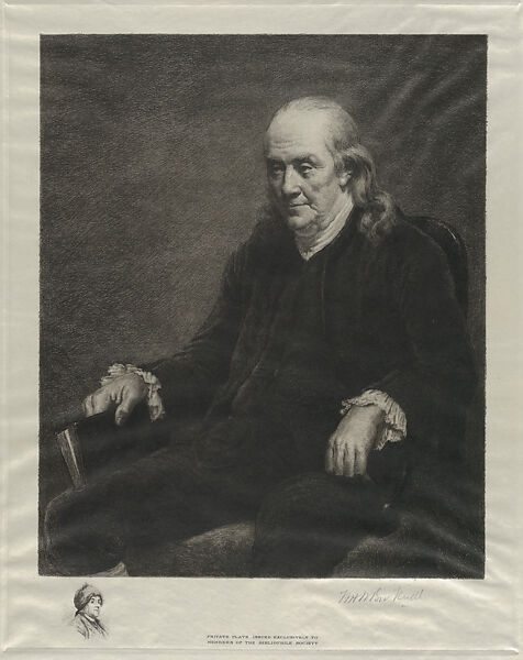 Benjamin Franklin, William Harry Warren Bicknell (American, Boston, Massachusetts 1860–1947 Winchester, Massachusetts), Etching 