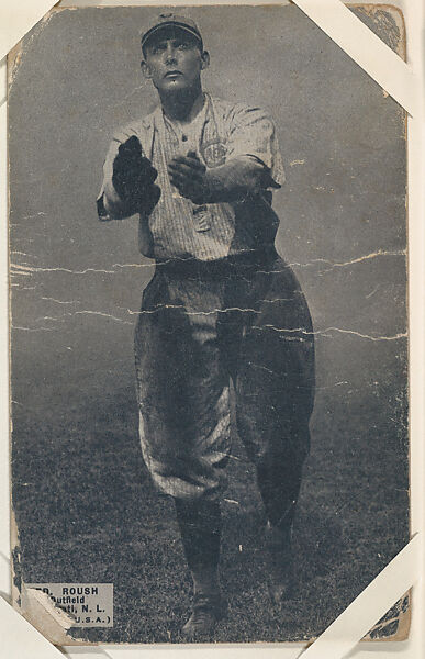 Ed. Roush from Baseball Exhibits series (W461), Exhibit Supply Company, Commercial photolithograph 