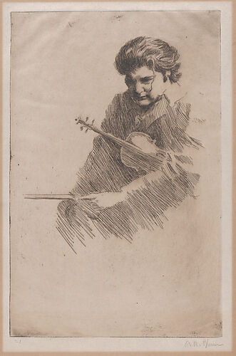 Portrait of a Violinist