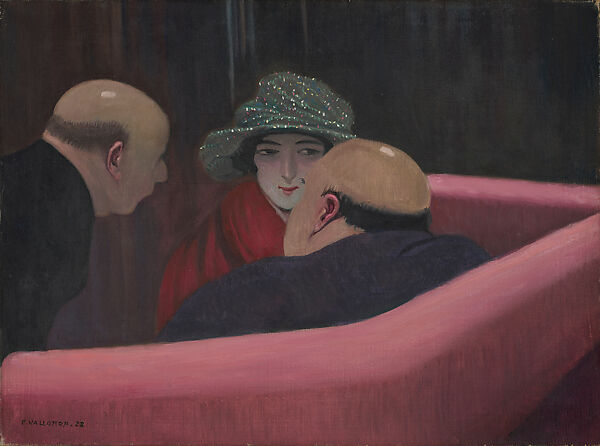 The Chaste Suzanne (La chaste Suzanne), Félix Vallotton (Swiss, Lausanne 1865–1925 Paris), Oil on canvas 