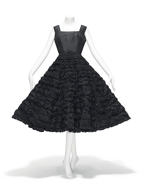 Cocktail dress, Jacques Griffe (French, 1917–1996), silk, French