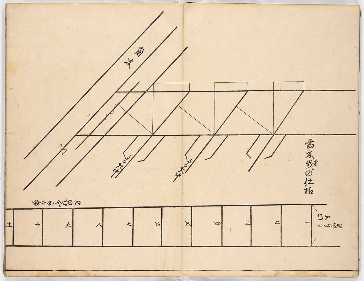Illustrated book, Ink on paper, Japan