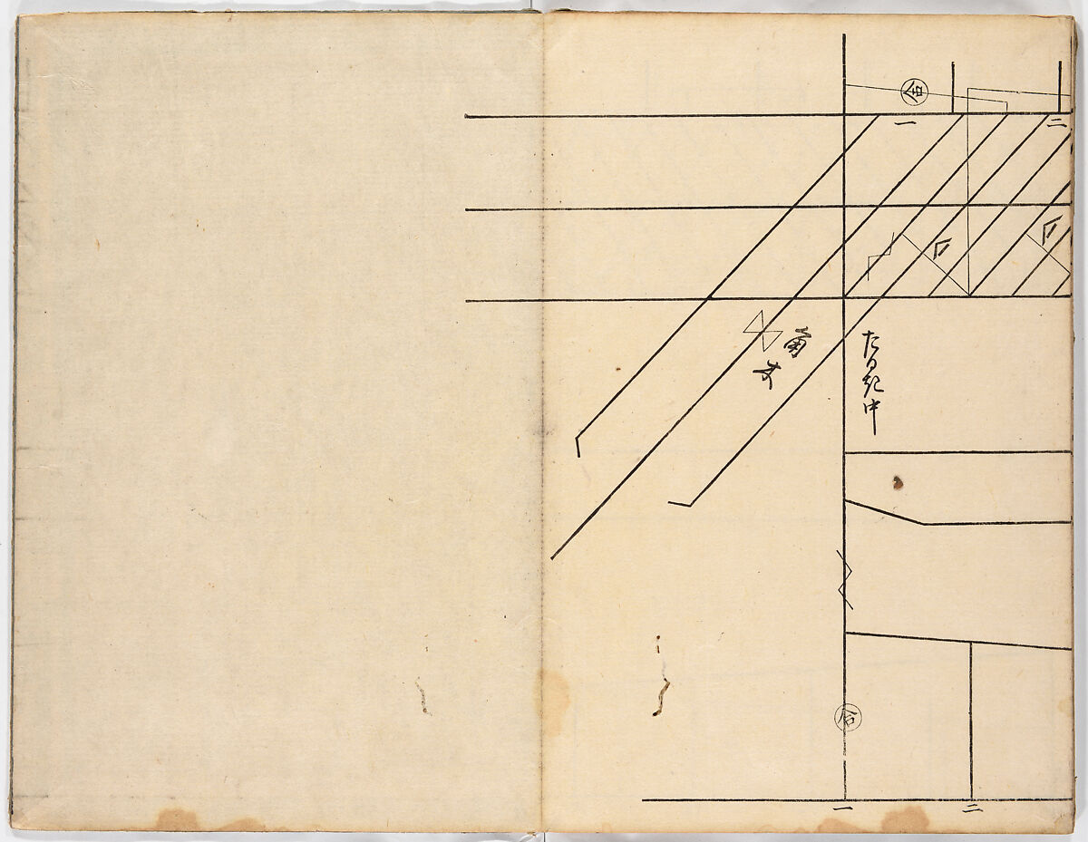 Illustrated book, Ink on paper, Japan