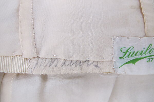 Dress, Lucile Ltd., New York (American, 1910–1932), silk, cotton, American