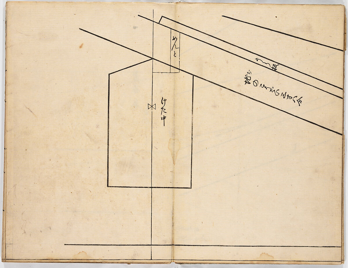 Illustrated book, Ink on paper, Japan