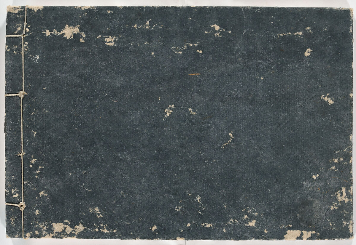 Illustrated book, Ink on paper, Japan