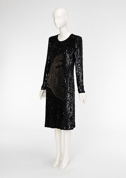 Dress, Alexander McQueen (British, founded 1992), silk, British 