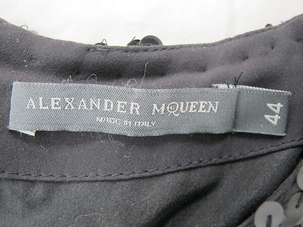 Dress, Alexander McQueen (British, founded 1992), silk, British