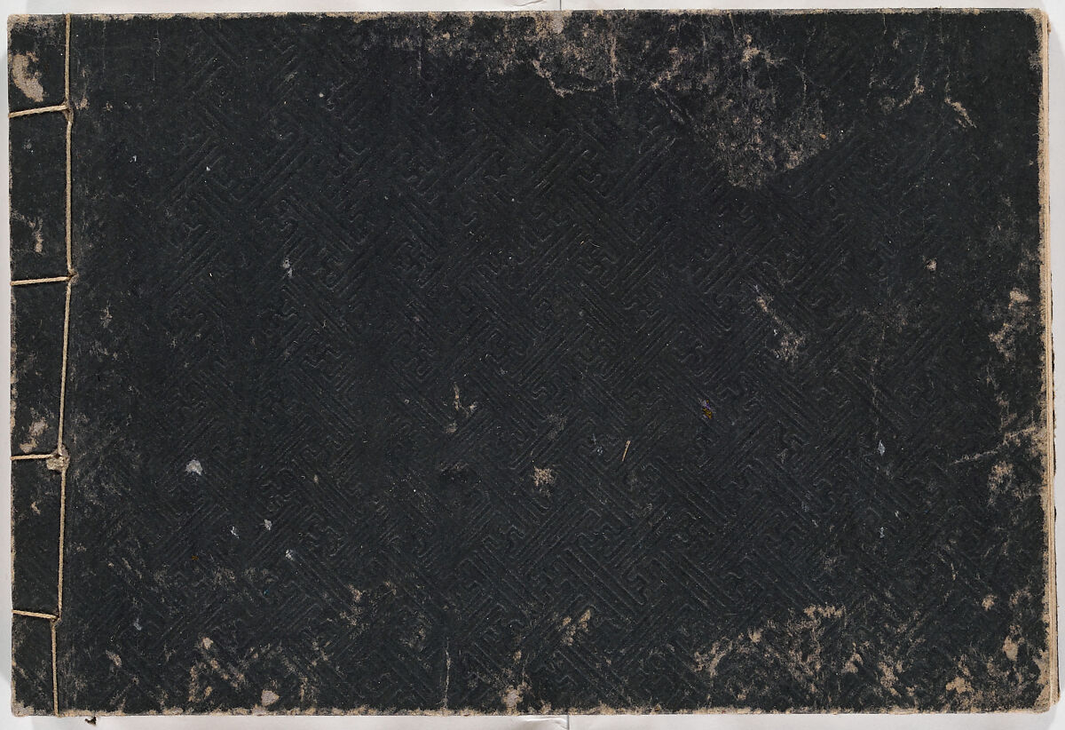 Illustrated book, Ink on paper, Japan