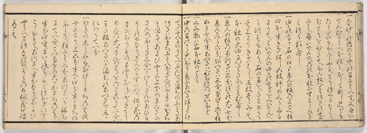 New Illustrated Manual of Shrine Architecture (Shinpan/Miya hinagata), Ink on paper, Japan